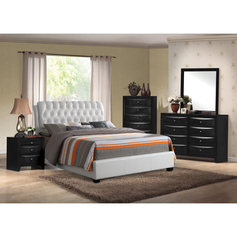 Acme Furniture Ireland King Upholstered Platform Bed 25347EK IMAGE 2