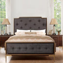 Acme Furniture Eschenbach Queen Upholstered Panel Bed 25960Q IMAGE 1