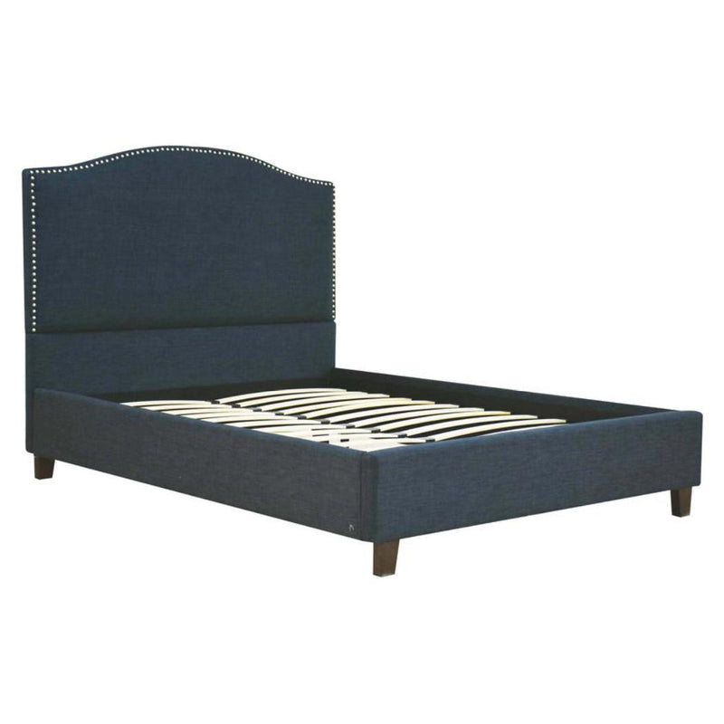 Acme Furniture Rouse Queen Upholstered Platform Bed 26430Q IMAGE 2