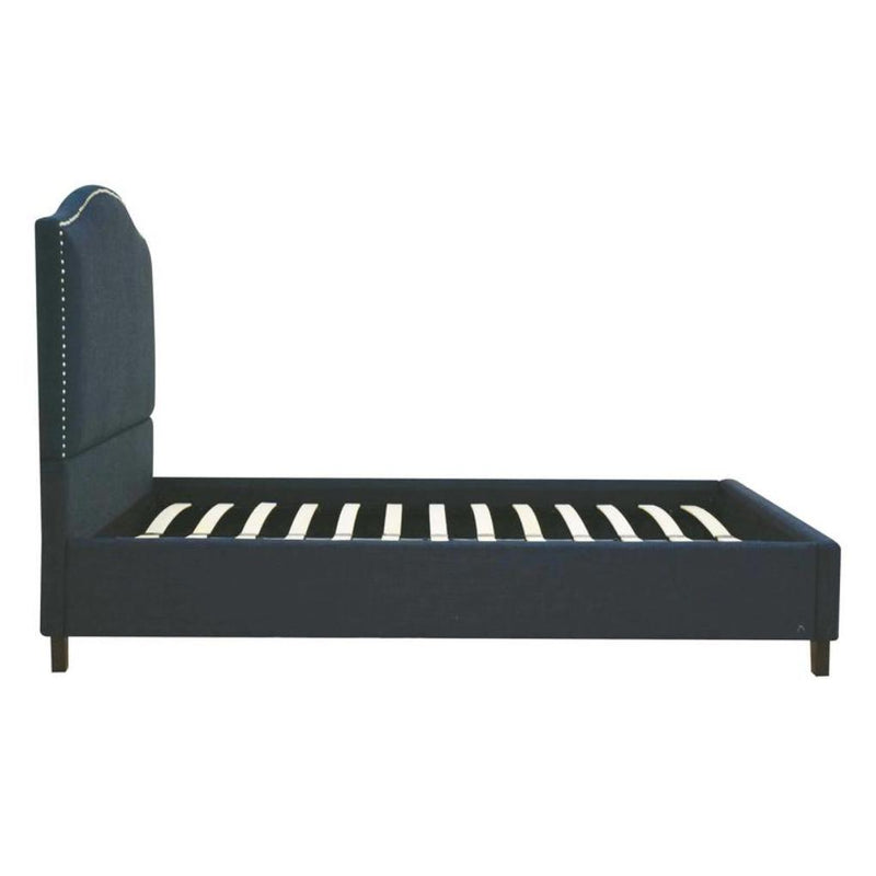 Acme Furniture Rouse Queen Upholstered Platform Bed 26430Q IMAGE 4