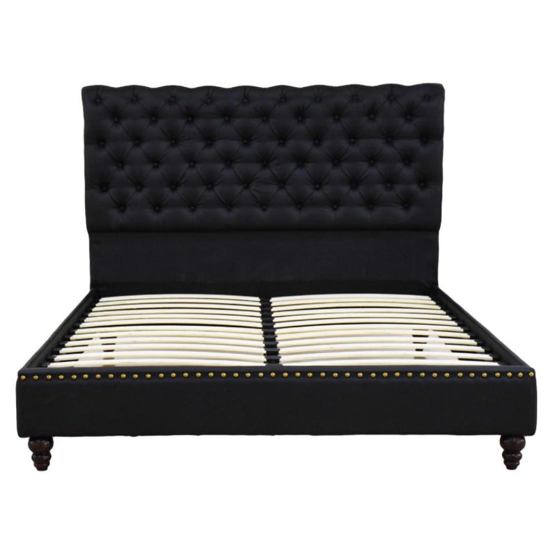Acme Furniture Nanko Queen Upholstered Platform Bed 26470Q IMAGE 2