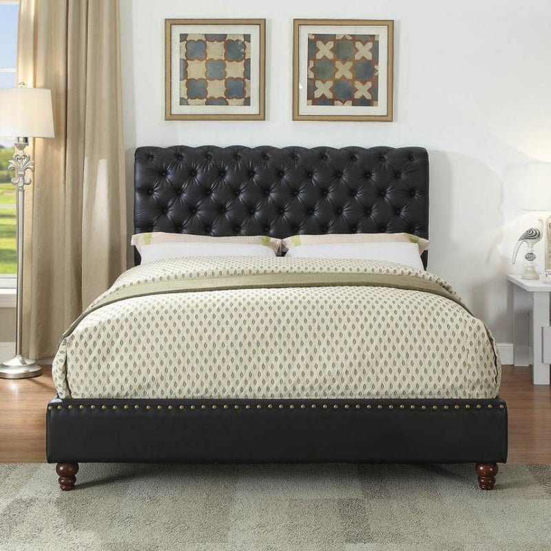 Acme Furniture Nanko Queen Upholstered Platform Bed 26470Q IMAGE 6