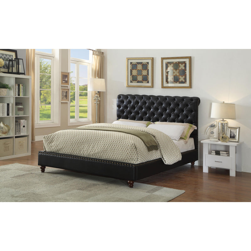 Acme Furniture Nanko Queen Upholstered Platform Bed 26470Q IMAGE 7