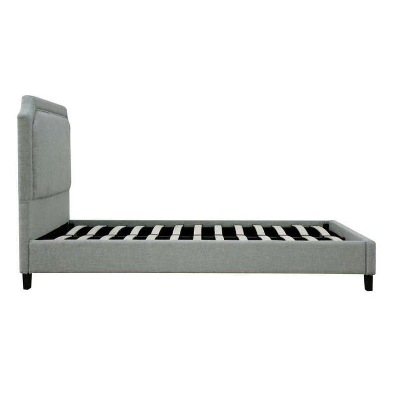Acme Furniture Amias Queen Upholstered Platform Bed 26480Q IMAGE 2
