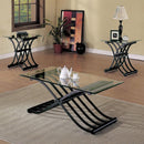 Acme Furniture Wave End Table 02708E IMAGE 2