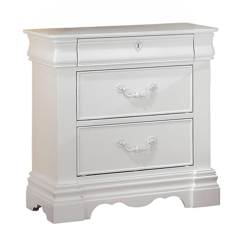 Acme Furniture Estrella 3-Drawer Kids Nightstand 30243 IMAGE 2