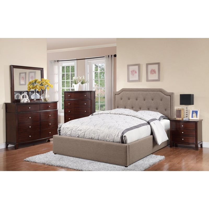Poundex 3-Drawer Nightstand F4335 IMAGE 3