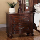 Poundex 2-Drawer Nightstand F4821 IMAGE 2