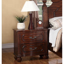 Poundex 2-Drawer Nightstand F4821 IMAGE 3