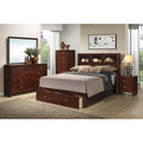 Poundex 2-Drawer Nightstand F4776 IMAGE 2