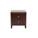 Poundex 2-Drawer Nightstand F4776 IMAGE 3