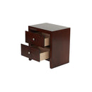 Poundex 2-Drawer Nightstand F4776 IMAGE 4