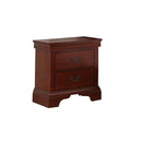 Poundex 2-Drawer Nightstand F4735 IMAGE 1
