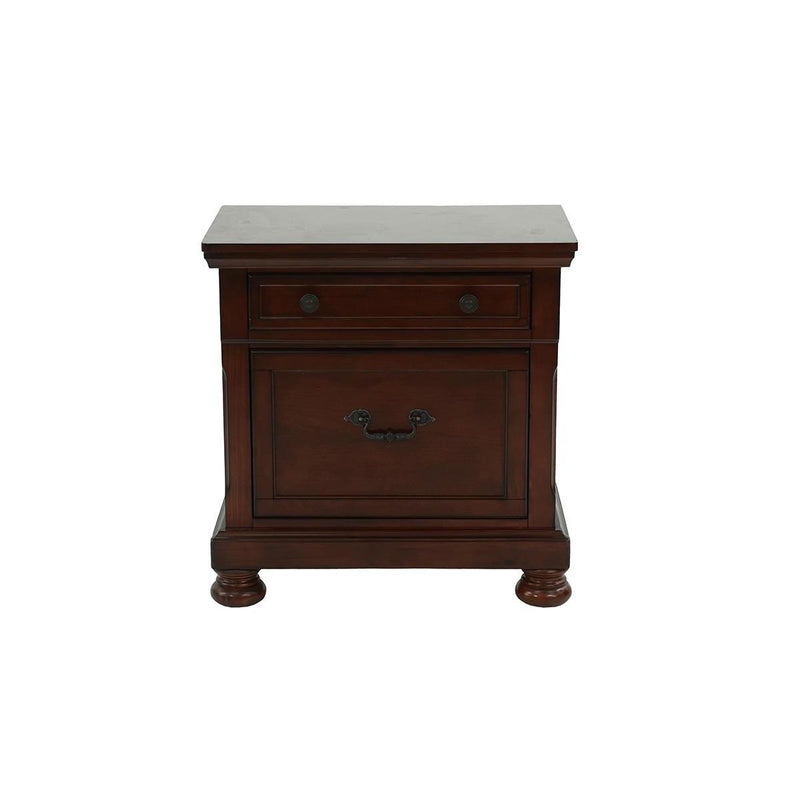 Poundex 2-Drawer Nightstand F4345 IMAGE 3