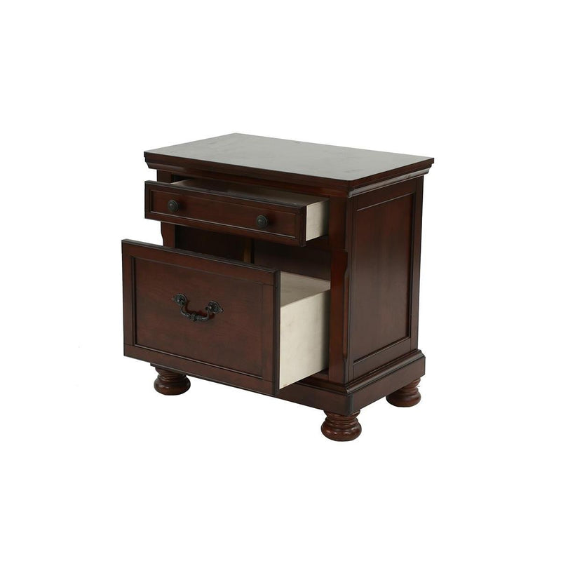 Poundex 2-Drawer Nightstand F4345 IMAGE 4
