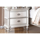 Poundex 2-Drawer Nightstand F4390 IMAGE 1