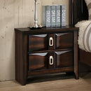 Poundex 2-Drawer Nightstand F4873 IMAGE 1