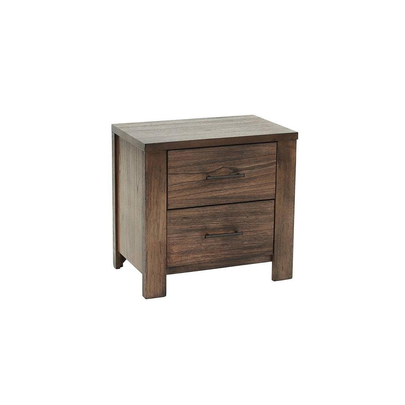 Poundex 2-Drawer Nightstand F4881 IMAGE 1
