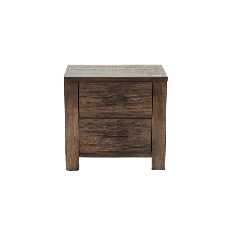Poundex 2-Drawer Nightstand F4881 IMAGE 2