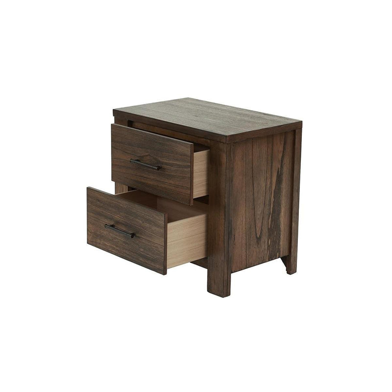 Poundex 2-Drawer Nightstand F4881 IMAGE 3