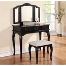 Poundex 3-Drawer Vanity Set F4092 IMAGE 2