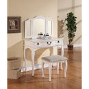 Poundex 3-Drawer Vanity Set F4094 IMAGE 2