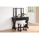 Poundex 3-Drawer Vanity Set F4116 IMAGE 1
