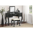 Poundex 4-Drawer Vanity Set F4146 IMAGE 1