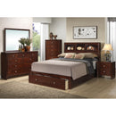 Poundex California King Bookcase Bed with Storage F9282CK IMAGE 3