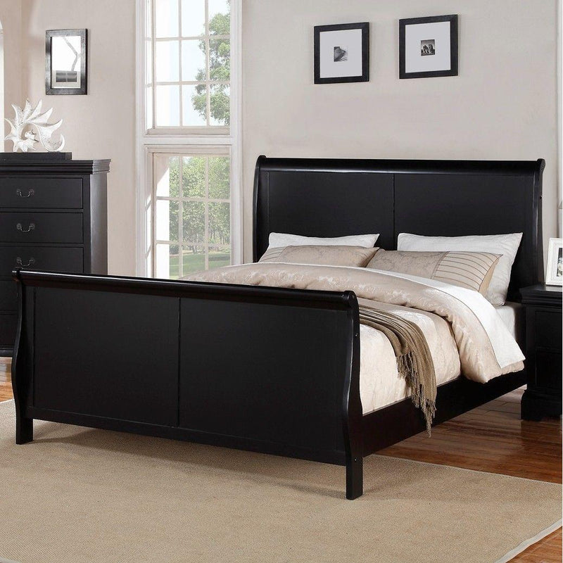 Poundex King Sleigh Bed F9230EK IMAGE 2