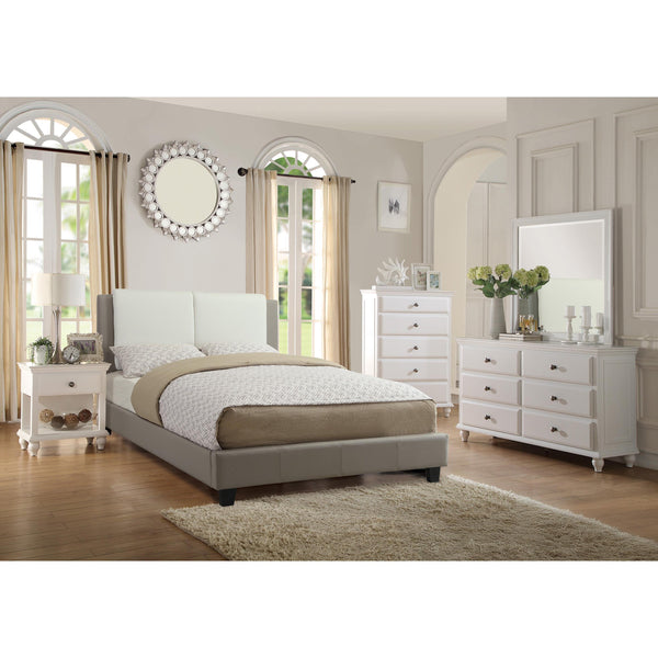 Poundex Full Panel Bed F9337F IMAGE 1