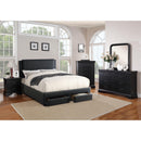 Poundex Full Panel Bed F9334F IMAGE 1