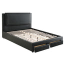 Poundex Full Panel Bed F9334F IMAGE 2