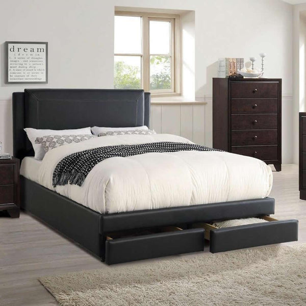 Poundex King Panel Bed F9334EK IMAGE 1