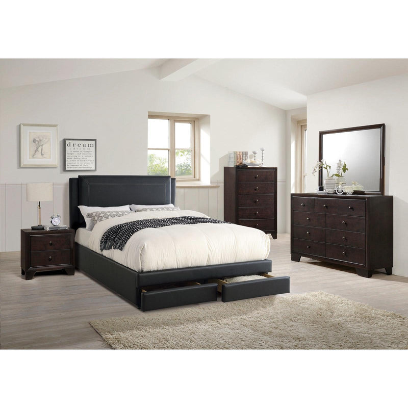 Poundex King Panel Bed F9334EK IMAGE 4
