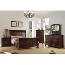 Poundex Queen Sleigh Bed F9289Q IMAGE 2