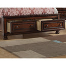 Poundex King Sleigh Bed with Storage F9290EK IMAGE 3