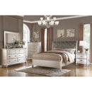 Poundex Queen Sleigh Bed F9317Q IMAGE 1