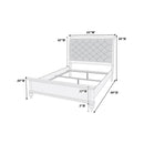 Poundex Queen Sleigh Bed F9317Q IMAGE 2