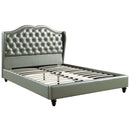 Poundex Queen Upholstered Panel Bed F9367Q IMAGE 2