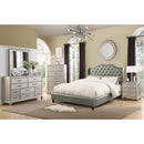 Poundex Queen Upholstered Panel Bed F9367Q IMAGE 3