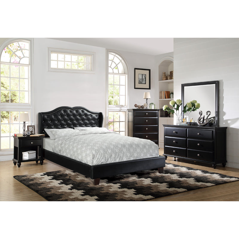 Poundex California King Panel Bed F9368CK IMAGE 1