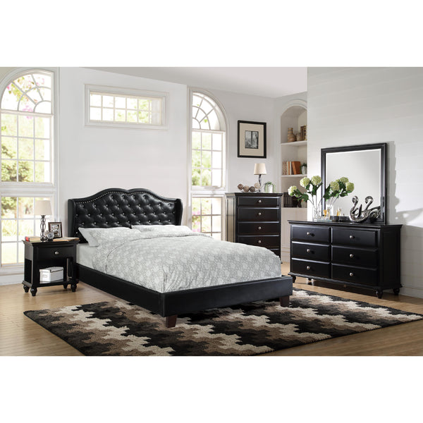 Poundex King Panel Bed F9368EK IMAGE 1