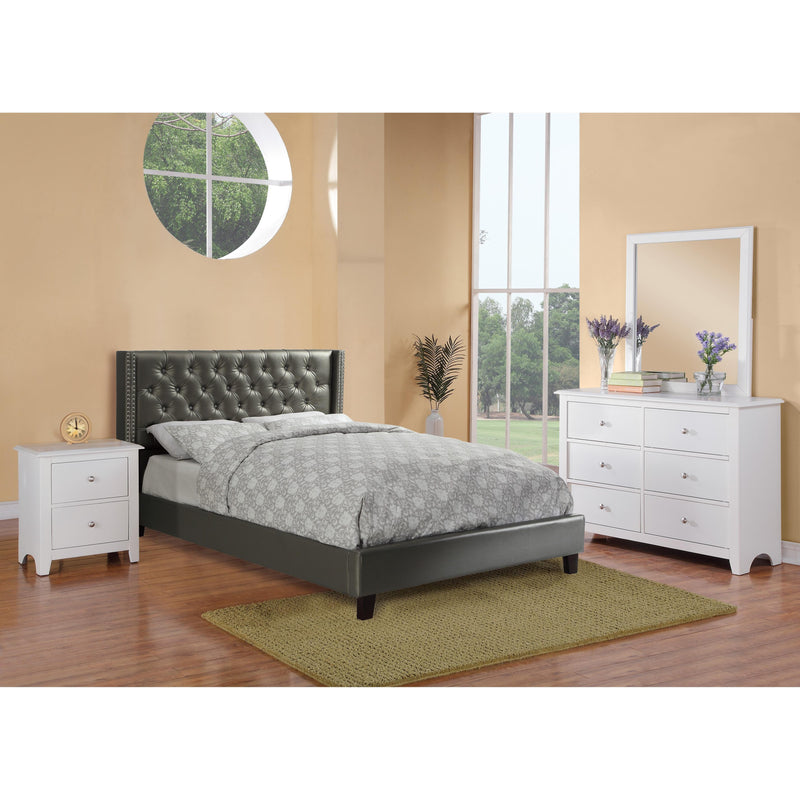 Poundex Full Panel Bed F9373F IMAGE 1
