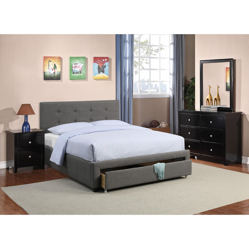 Poundex Queen Panel Bed F9330Q IMAGE 1