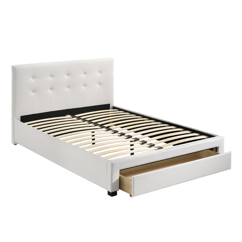 Poundex Queen Panel Bed with Storage F9314Q IMAGE 2