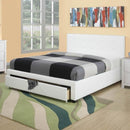 Poundex Full Panel Bed with Storage F9314F IMAGE 1