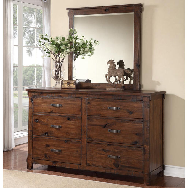 Legends Furniture Restoration 6-Drawer Dresser ZRST-7013/ZRST-7014 IMAGE 1