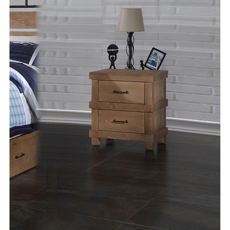 Acme Furniture Adams 2-Drawer Kids Nightstand 30613 IMAGE 1