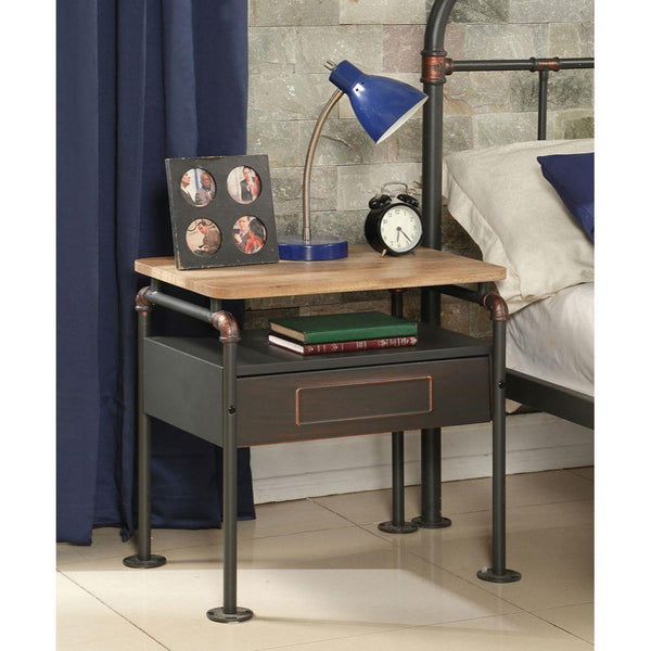 Acme Furniture Nicipolis 1-Drawer Kids Nightstand 30737 IMAGE 1